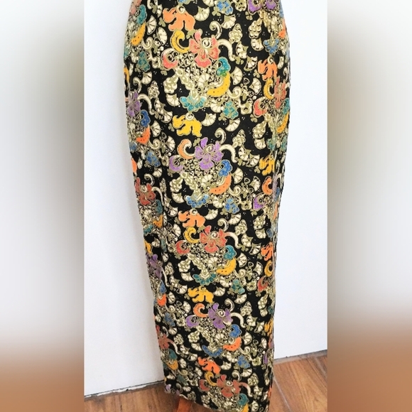 BATIK COTTON MAXI SKIRT AND BLOUSE NWOT - Picture 4 of 14